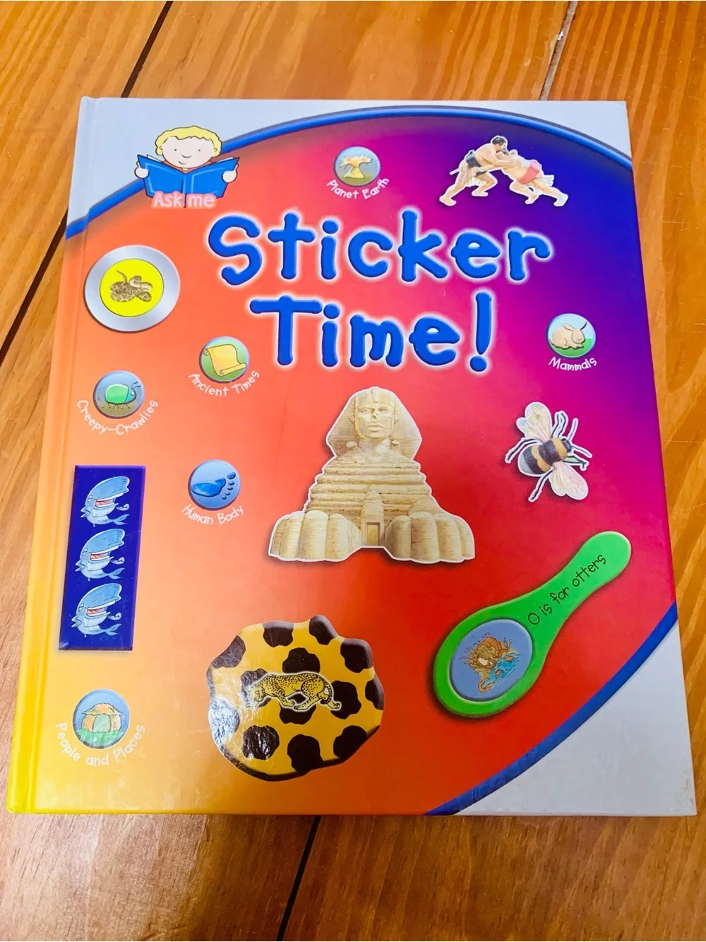 Home school learning Geography/Science/ History Books- Colorful Stickers